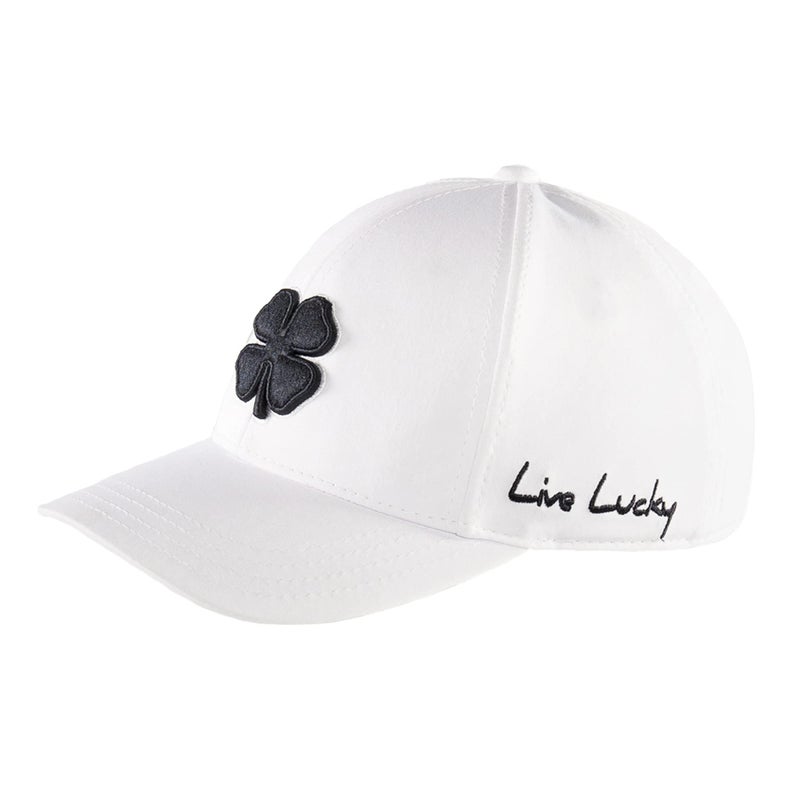 Black Clover Premium Clover 1 Flex Cap, White/Black, S/M - Image 2